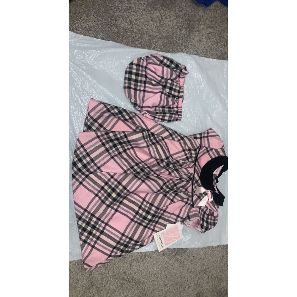 2pc pink garment Bonnie Baby